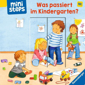Ravensburger ministeps: Was passiert im Kindergarten?