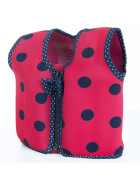 Konfidence Kinder-Schwimmweste pink mit Punkten, 18-36 Monate, pink, gelb