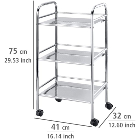 Wenko Haushalts/Badwagen, 3 Etagen