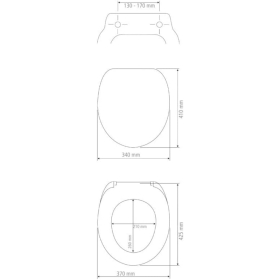 Wenko WC-Sitz Bambus dunkel