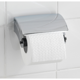 Wenko Toilettenpapierhalter Basic, mit Deckel