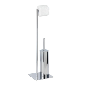 Wenko Stand WC-Garnitur Recco, chrom