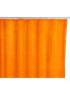 Wenko Duschvorhang Orange Polyester, Anti-Schimmel