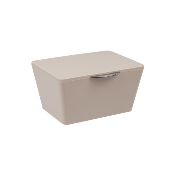 Wenko Badbox mit Deckel Brasil taupe