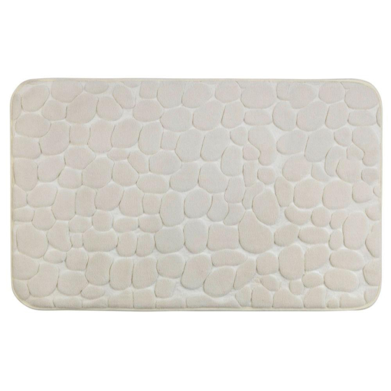 Wenko Badematte Memory Foam, Pebbles beige