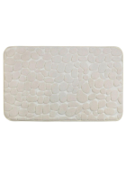 Wenko Badematte Memory Foam, Pebbles beige