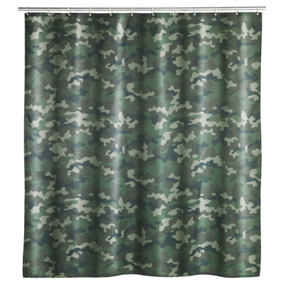 Wenko Duschvorhang Camouflage, Poly