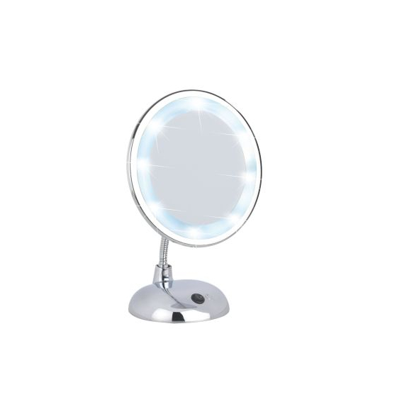 Wenko LED Kosmetik-Standsp. Style, chrome Ø 16 cm