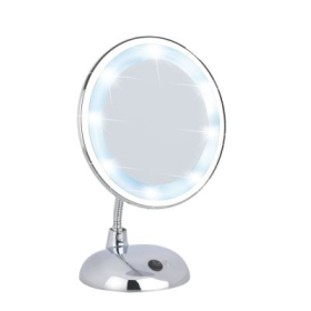 Wenko LED Kosmetik-Standsp. Style, chrome Ø 16 cm