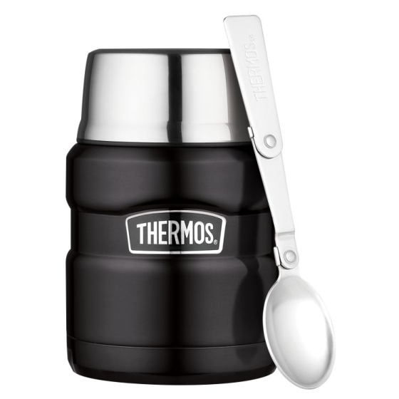 Thermos Speisegefäss Stainless King, black 0.47 Liter