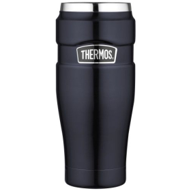 Thermos Isolierbecher Stainless King, Midnight blue 0.47...