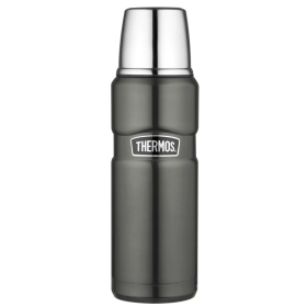 Thermos Isolierflasche Stainless King, grey 0.47 Liter