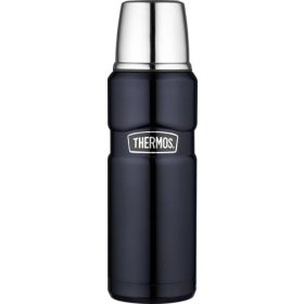 Thermos Isolierflasche Stainless King, Midnight blue 0.47...