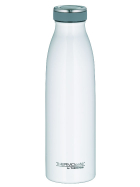 Thermos TC Bottle, weiss, 0.5 Liter, Edelstahl mattiert