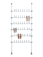 Wenko Teleskop-System HERKULES Shoes, weiss/ grau