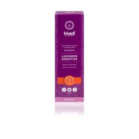 Khadi Ayurvedisches Elixier Shampoo Lavender Sensitive, 200 ml