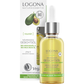 Logona Avocado Gesichtsöl nährend, 30 ml