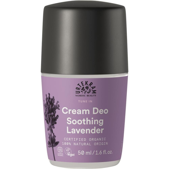 Urtekram Deocreme Tune In Lavender, 50 ml