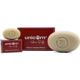 Unicorn Apfel Haar Seife, 100 g