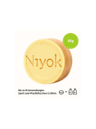 Niyok 2in1 festes Shampoo + Conditioner, Green touch, 80 g