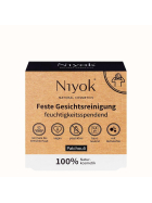 Niyok feste Gesichtsreinigung Patchouli, 80 g