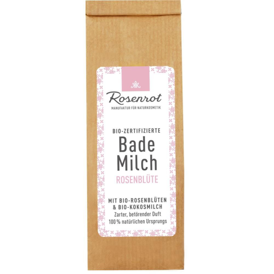 Rosenrot Bademilch Rosenblüte, 150 g