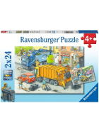 Ravensburger Müllabfuhr und Abschleppwagen