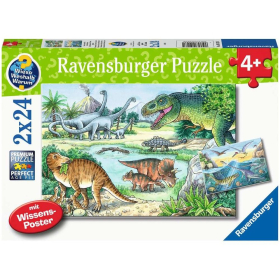 Ravensburger Saurier und ihre Lebensräume