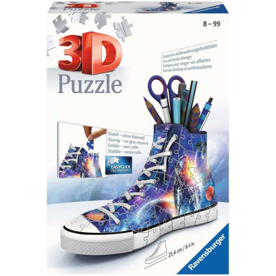 Ravensburger 3D Puzzle Sneaker - Astronauten im Weltall