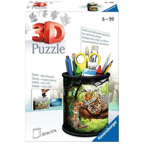 Ravensburger 3D Puzzle Utensilo - Raubkatzen