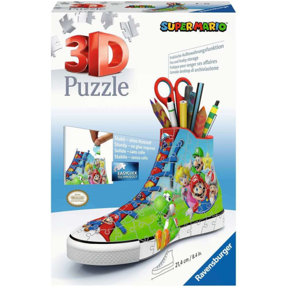 Ravensburger 3D Puzzle Sneaker - Super Mario