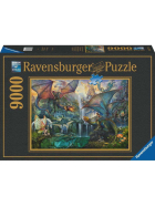 XXL Puzzle Zauberhafter Drachenwald, 9000 Teile