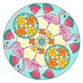 Ravensburger Mandala Designer Flamingo & Friends