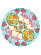 Ravensburger Mandala Designer Flamingo & Friends