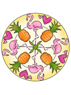 Ravensburger Mini Mandala-Designer Flamingo