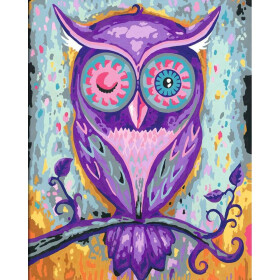 Ravensburger CreArt - Malen nach Zahlen - Dreaming Owl