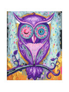 Ravensburger CreArt - Malen nach Zahlen - Dreaming Owl
