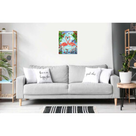 Ravensburger CreArt - Malen nach Zahlen - Flamingo Love