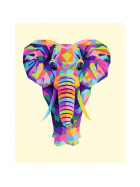 Ravensburger CreArt - Malen nach Zahlen - Funky Elephant