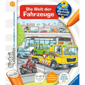 Ravensburger tiptoi® Wieso? Weshalb? Warum? Die Welt der Fahrzeuge