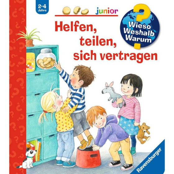 Ravensburger Wieso? Weshalb? Warum? junior, Band 66: Helfen, teilen, sich vertragen