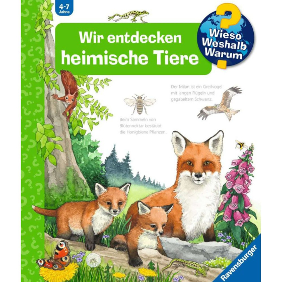 Ravensburger Wieso? Weshalb? Warum?, Band 71: Wir entdecken heimische Tiere