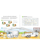 Ravensburger Wieso? Weshalb? Warum? aktiv-Heft: Fahrzeuge auf der Baustelle