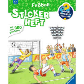 Ravensburger Wieso? Weshalb? Warum? Stickerheft: Fussball