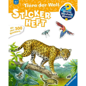 Ravensburger Wieso? Weshalb? Warum? Stickerheft: Tiere...