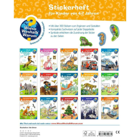 Ravensburger Wieso? Weshalb? Warum? Stickerheft: Tiere...