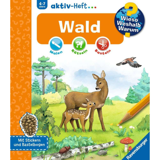 Ravensburger Wieso? Weshalb? Warum? aktiv-Heft: Wald