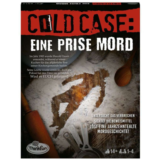 ThinkFun Cold Case: Eine Prise Mord