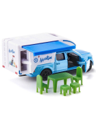 Siku Spielzeugauto Ford F150 Pick-Up Camper