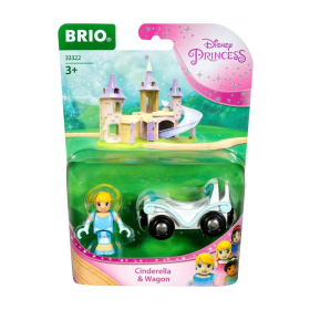 BRIO Disney Princess Cinderella & Wagon